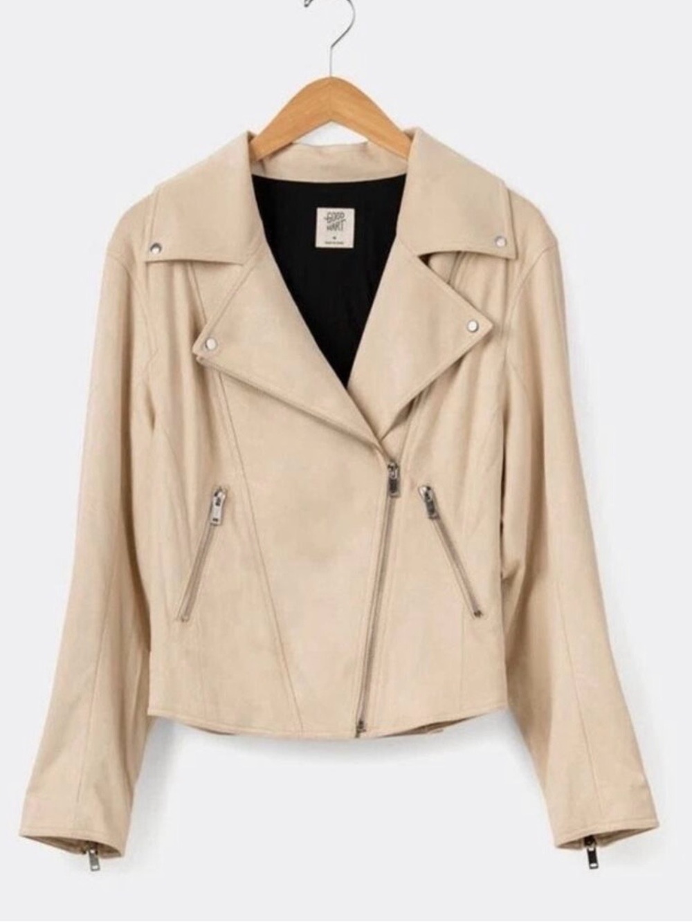 Good Hart soft suede jacket - Women